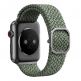 Uniq Aspen Adjustable Braided Band  - текстилна каишка за Apple Watch 38мм, 40мм, 41мм (зелен) thumbnail 3