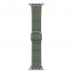 Uniq Aspen Adjustable Braided Band  - текстилна каишка за Apple Watch 38мм, 40мм, 41мм (зелен) thumbnail 6