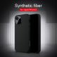 Nillkin Synthetic Fiber Carbon Case - силиконов (TPU) калъф за iPhone 13 (черен) thumbnail 3
