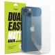 Ringke Dual Easy Matte Back Protector - два броя матово защитно покритие за задната част на iPhone 13 (2 броя) thumbnail