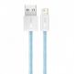 Baseus Dynamic Fast Charging Lightning to USB Cable 2.4A (CALD000403) - USB към Lightning кабел за Apple устройства с Lightning порт (100 см) (син) thumbnail 3