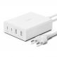 Belkin Boost Charge Pro 4-Port GaN Charger 108W - захранване за ел. мрежа за лаптопи, смартфони и таблети с 2xUSB и 2xUSB-C изходи с технология за бързо зареждане (бял) thumbnail
