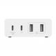 Belkin Boost Charge Pro 4-Port GaN Charger 108W - захранване за ел. мрежа за лаптопи, смартфони и таблети с 2xUSB и 2xUSB-C изходи с технология за бързо зареждане (бял) thumbnail 5