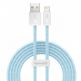 Baseus Dynamic Fast Charging Lightning to USB Cable 2.4A (CALD000503) - USB към Lightning кабел за Apple устройства с Lightning порт (200 см) (син) thumbnail