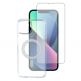 4smarts 360° Premium Protection Set - хибриден удароустойчив кейс с MagSafe и стъклено защитно покритие за дисплея на iPhone 13 (прозрачен) thumbnail
