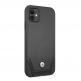 BMW Signature Leather Lower Stripe Leather Case - кожен кейс (естествена кожа) за iPhone 11 (черен) thumbnail 2