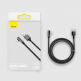 Baseus Legend Elbow Lightning to USB Cable 2.4A (CALCS-01) - USB към Lightning кабел за Apple устройства с Lightning порт (100 см) (черен) thumbnail 2