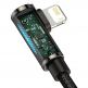Baseus Legend Elbow Lightning to USB Cable 2.4A (CALCS-01) - USB към Lightning кабел за Apple устройства с Lightning порт (100 см) (черен) thumbnail 11