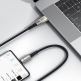 Baseus Water Drop USB to USB-C Cable Super Charge 66W (CATSD-M01) - кабел с въжена оплетка за устройства с USB-C порт (100 см) (черен) thumbnail 11