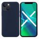 JC Silicone Case - силиконов (TPU) калъф за iPhone 13 (тъмносин) thumbnail
