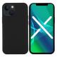 JC Silicone Case - силиконов (TPU) калъф за iPhone 13 (черен) thumbnail