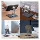 Tech-Protect Z11 Folding Aluminum Desktop Stand - сгъваема алуминиева поставка за мобилни телефони и таблети до 13 инча (сив) thumbnail 4