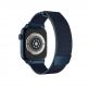 Uniq Dante Milanese Magnetic Stainless Steel Band - стоманена, неръждаема каишка за Apple Watch 42мм, 44мм, 45мм (светлосин) thumbnail 3