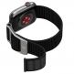Spigen DuraPro Flex Nylon Band - текстилна каишка за Apple Watch 42мм, 44мм, 45мм (черен) thumbnail 7