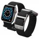 Spigen DuraPro Flex Nylon Band - текстилна каишка за Apple Watch 42мм, 44мм, 45мм (черен) thumbnail 9