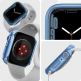 Spigen Thin Fit Case - качествен твърд кейс за Apple Watch 9 45мм, Apple Watch 8 45мм, Apple Watch 7 45мм (син) thumbnail 8