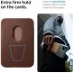 Spigen Valentinus MagSafe Card Holder- кожен портфейл (джоб) за прикрепяне към iPhone с MagSafe (кафяв) thumbnail 13