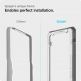 Spigen Glass.Tr Align Master Tempered Glass - калено стъклено защитно покритие за дисплей на Samsung Galaxy S21 FE (прозрачен) (2 броя) thumbnail 10