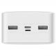 Baseus Bipow Digital Display Power Bank 15W 30000mAh (PPDML-K02) - външна батерия с два USB-A и един USB-C изходи и технология за бързо зареждане (бял) thumbnail 14