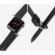 Ringke Rubber One Silicone Band - силиконова каишка за Apple Watch 42мм, 44мм, 45мм (черен) thumbnail 3