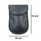 Vertical Faraday Signal Blocking RFID Car Keys Pouch - вертикален джоб (фарадеев кафез) за блокиране на сигнали и RFID защита (черен) thumbnail 3