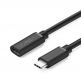 Ugreen USB-C Extension Cable - удължителен USB-C кабел (50 см) (черен) thumbnail