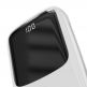 Baseus Qpow Digital Display Power bank with Lightning cable 15W 10000mAh (PPQD-B02) - външна батерия 10000 mAh с вграден Lightning кабел и USB-C, USB-A и Lightning портове (бял) thumbnail 5