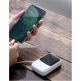 Baseus Qpow Digital Display Power bank with Lightning cable 15W 10000mAh (PPQD-B02) - външна батерия 10000 mAh с вграден Lightning кабел и USB-C, USB-A и Lightning портове (бял) thumbnail 10