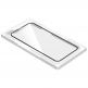 Torrii BodyGlass Full Screen Anti-Bacterial Glass Soft Edge Tempered Glass - стъклено защитно покритие с антибактериално покритие за целия дисплей на iPhone 13 Pro Max (прозрачен-черен) thumbnail 4