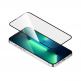 Torrii BodyGlass 3D Full Cover Glass - калено стъклено защитно покритие за целия дисплей на iPhone 13, iPhone 13 Pro (прозрачен-черен) thumbnail 3