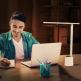 Baseus Smart Folding Reading Desk LED Lamp (DGZG-02) - настолна LED лампа (бял) thumbnail 5