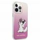 Karl Lagerfeld Choupette Fun Case - дизайнерски кейс с висока защита за iPhone 13 Pro Max (розов) thumbnail 3