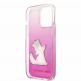 Karl Lagerfeld Choupette Fun Case - дизайнерски кейс с висока защита за iPhone 13 Pro Max (розов) thumbnail 5