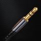 Joyroom Audio Cable With Lightning Connector - сертифициран аудио кабел от Lightning към 3.5 мм. аудио жак (100см) (черен)  thumbnail 4