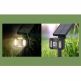 Blitzwolf Outdoor Solar LED Lamp with Dusk Sensor 1800mAh - външна соларна LED лампа с презареждаема батерия (черен) thumbnail 4