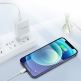 Dux Ducis Wall Charger USB-C 20W PD - захранване за ел. мрежа 20W с USB-C изход и технология за бързо зареждане (бял) thumbnail 4