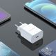Dux Ducis Wall Charger USB-C 20W PD - захранване за ел. мрежа 20W с USB-C изход и технология за бързо зареждане (бял) thumbnail 14