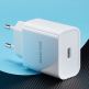 Dux Ducis Wall Charger USB-C 20W PD - захранване за ел. мрежа 20W с USB-C изход и технология за бързо зареждане (бял) thumbnail 15