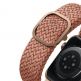 Uniq Aspen Adjustable Braided Band  - текстилна каишка за Apple Watch 42мм, 44мм, 45мм (розов) thumbnail 5