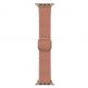 Uniq Aspen Adjustable Braided Band  - текстилна каишка за Apple Watch 42мм, 44мм, 45мм (розов) thumbnail 6