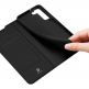 Dux Ducis Skin Pro Case - кожен калъф с поставка и отделение за кр. карти за Samsung Galaxy S22 Plus (черен) thumbnail 9