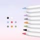 Stoyobe Pencil Silicone Case Nibs 8 pcs. - комплект силиконови протектори за върха на Apple Pencil и Apple Pencil 2nd Gen (8 броя) (цветни) thumbnail 8