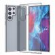 TPU Gel Cover Case - силиконов (TPU) калъф за Samsung Galaxy S22 Ultra (прозрачен) thumbnail 2