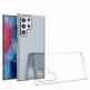 TPU Gel Cover Case - силиконов (TPU) калъф за Samsung Galaxy S22 Ultra (прозрачен) thumbnail 6
