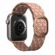 Uniq Aspen Adjustable Braided Band  - текстилна каишка за Apple Watch 38мм, 40мм, 41мм (светлорозов) thumbnail 2