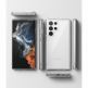 Ringke Fusion Crystal Case - хибриден удароустойчив кейс за Samsung Galaxy S22 Ultra (прозрачен) thumbnail 4