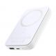 Joyroom Mini Magnetic Wireless Quick Charging Power Bank 10000 mAh - преносима външна батерия с безжично зареждане за iPhone с MagSafe (бял) thumbnail