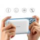 Joyroom Mini Magnetic Wireless Quick Charging Power Bank 10000 mAh - преносима външна батерия с безжично зареждане за iPhone с MagSafe (бял) thumbnail 2