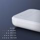 Joyroom Mini Magnetic Wireless Quick Charging Power Bank 10000 mAh - преносима външна батерия с безжично зареждане за iPhone с MagSafe (бял) thumbnail 9