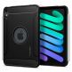Spigen Rugged Armor Case - удароустойчив силиконов (TPU) калъф за iPad mini 6 (2021) (черен) thumbnail